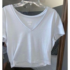 Target cropped tee! Light blue